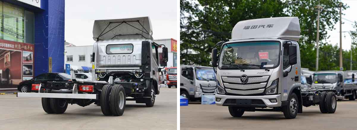 Однорядный легкий грузовик Foton Aumark S3 с сетчатой решеткой Однорядный легкий грузовик Foton Aumark S3 с сетчатой решеткой