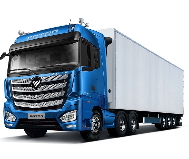 Foton AUMAN EST 6×4 صندوق شحن أزرق