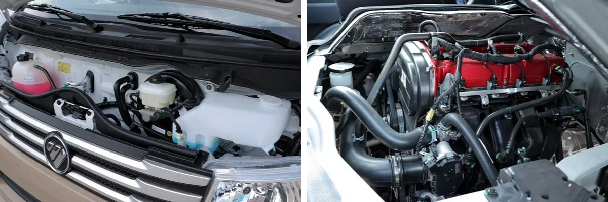 شاحنة فوتيان لاندسكيب G9 كومينز الخفيفة التي تعمل بالديزل سعة 2.8 طن