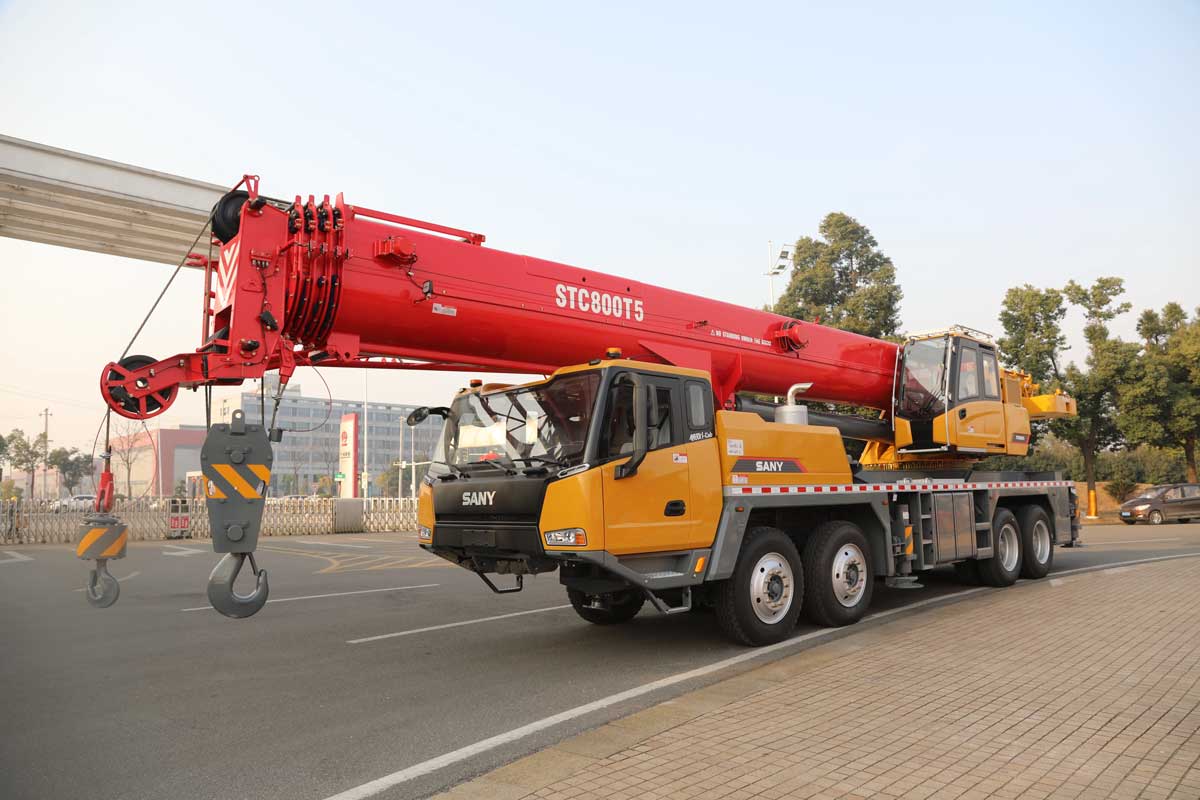 رافعة شاحنة 80 طن