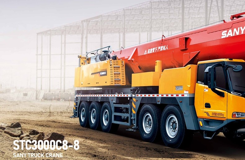 رافعة شاحنة سعة 300 طن