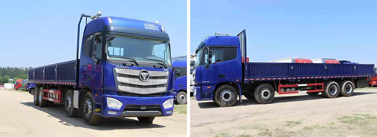 شاحنة مسطحة Foton Auman EST 6X2 9.53 متر AMT شاحنة مسطحة Foton Auman EST 6X2 9.53 متر AMT