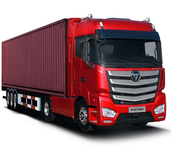 Foton AUMAN EST 4×2 Kotak Kargo Merah