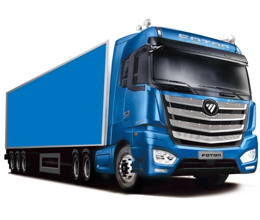 Foton AUMAN EST 6×4 صندوق شحن أزرق