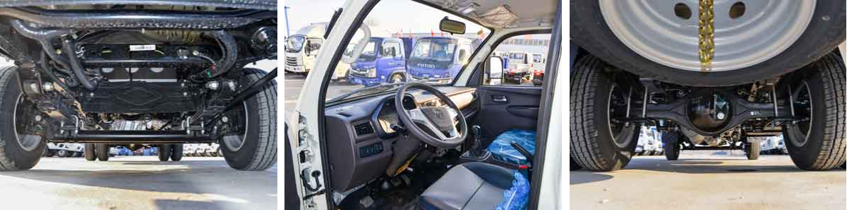 Foton Xiangling M2 1.6L 3.3-метровый мини-грузовик кузовного типа