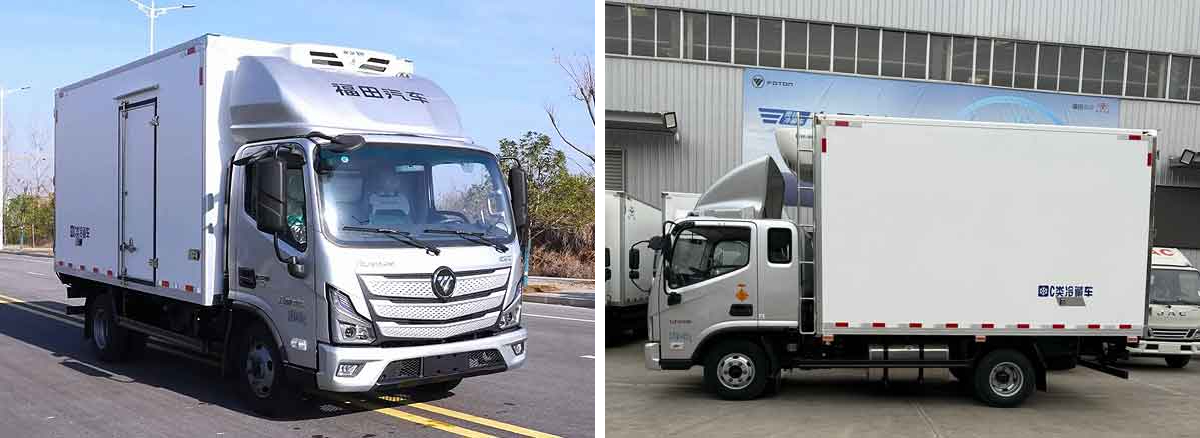 Foton Aumark S1 Однорядный легкий грузовик коробчатого типа