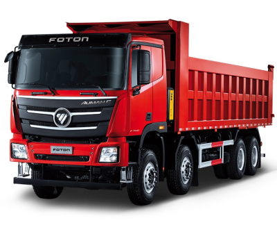 FOTON Auman GTL 8X4 Dump Truck Red