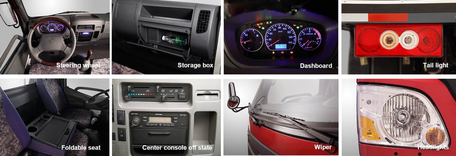 Foton Aumark C Red Flat