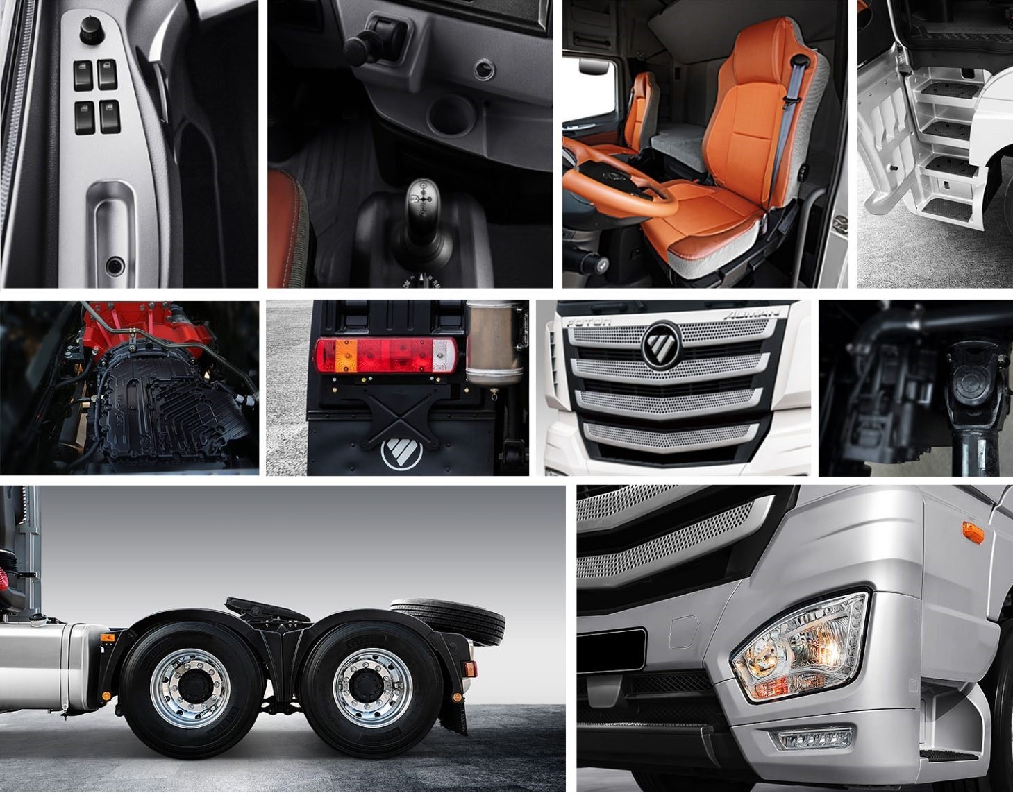 Foton AUMAN EST 6×4 Kotak Kargo Perak Foton AUMAN EST 6×4 Kotak Kargo Perak