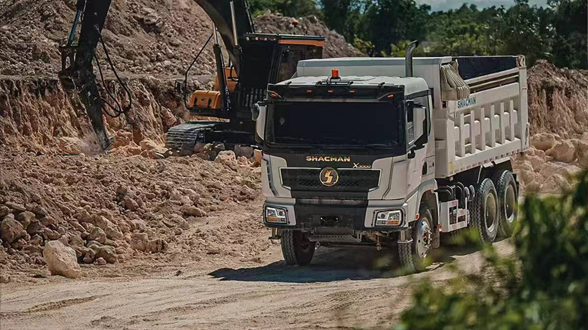 Trak Sampah Shacman X3000