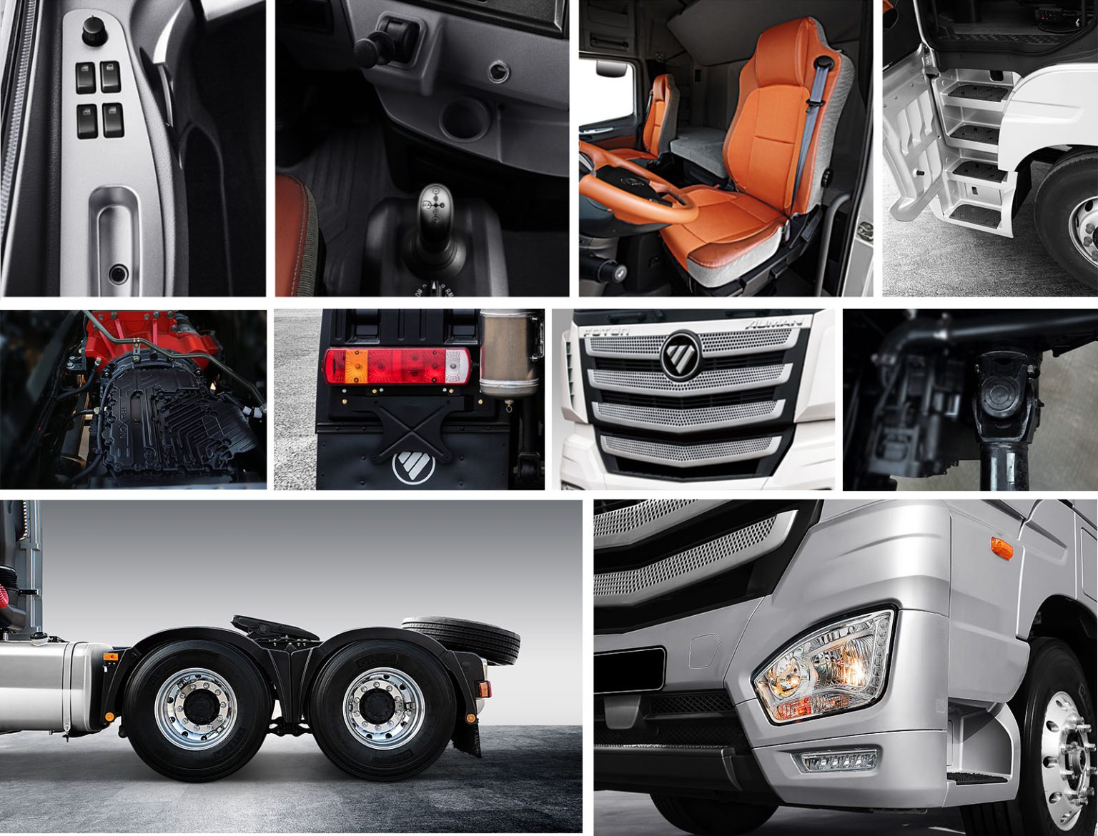 Foton AUMAN EST 4×2 Black Cargo Box