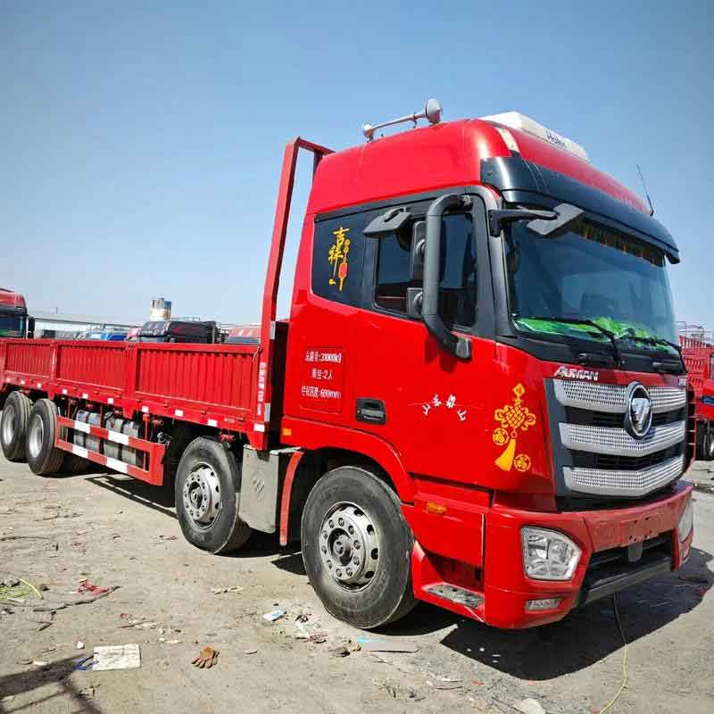 شاحنة مسطحة Foton Auman EST 6X2 9.53 متر AMT