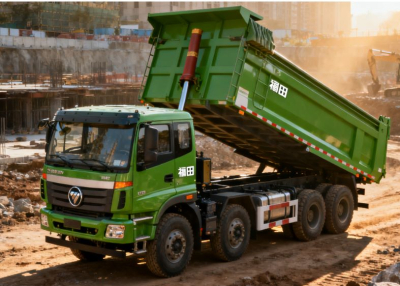 FOTON Auman GTL 8X4 Dump Truck Green