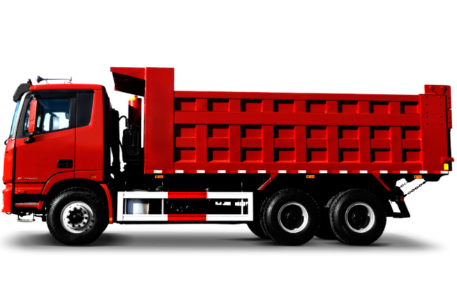 شاحنة قلابة فوتون أومان جي تي إل 6×4 حمراء