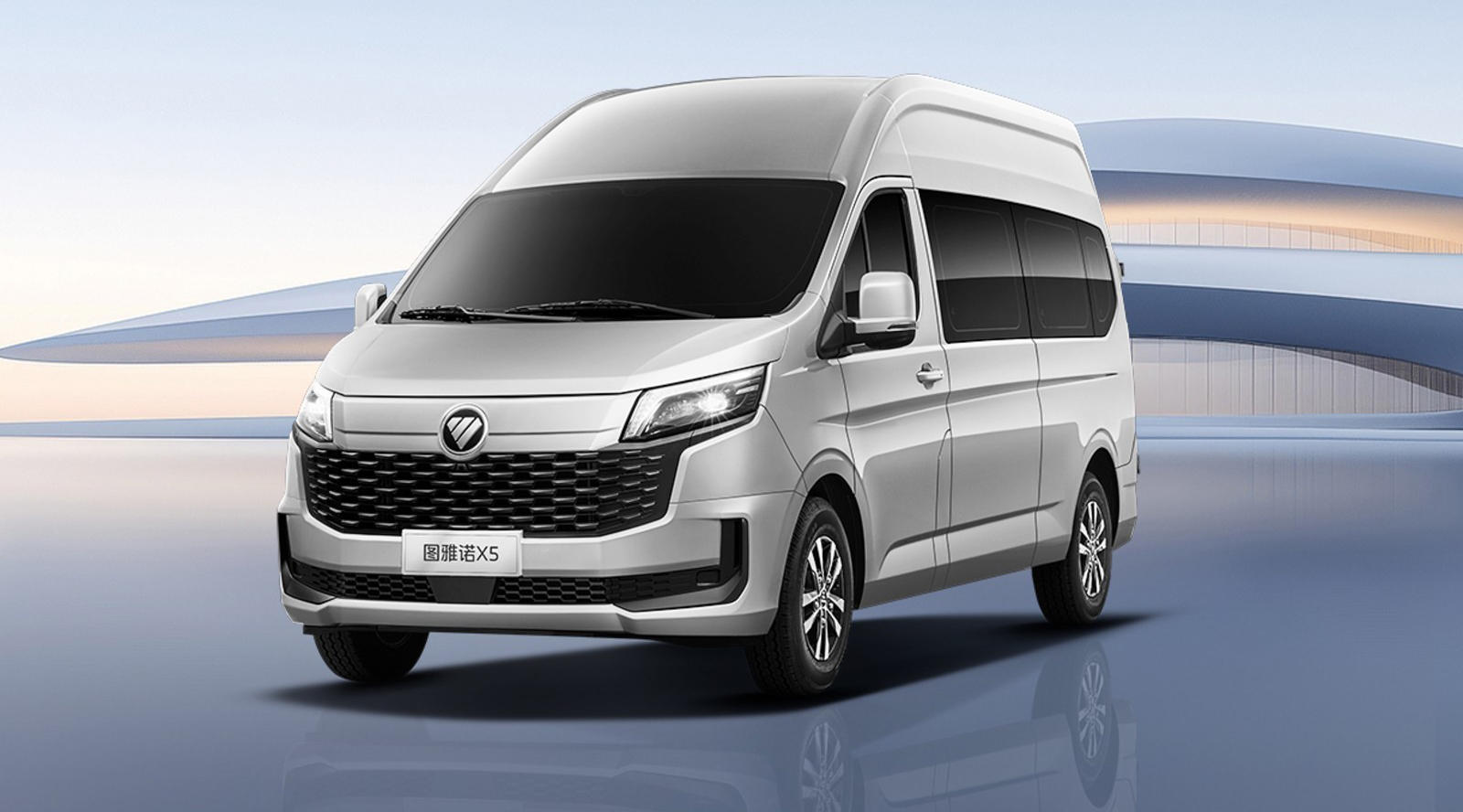 طراز Futian Tuoyaonuo X6 الديزل - تتوفر أوضاع جلوس 5/6/7/9 - شاحنة نقل البضائع