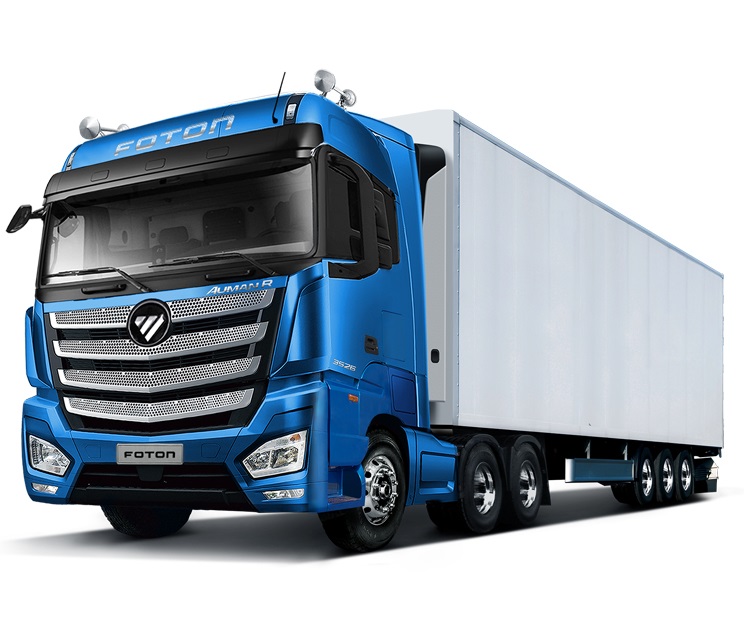 Foton AUMAN EST 6×4 صندوق شحن أزرق