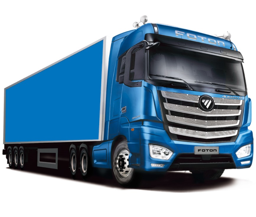 Foton AUMAN EST 6×4 صندوق شحن أزرق