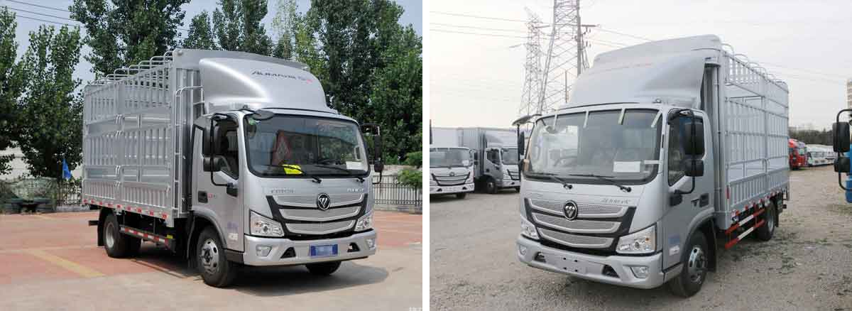 Однорядный легкий грузовик Foton Aumark S3 с сетчатой решеткой Однорядный легкий грузовик Foton Aumark S3 с сетчатой решеткой