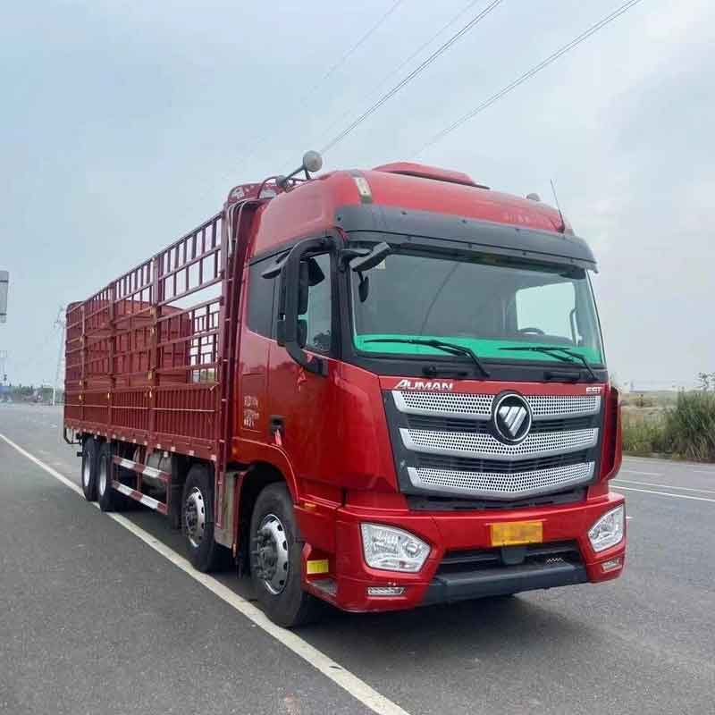 شاحنة بضائع Foton Auman EST 8X4 بطول 9.56 متر